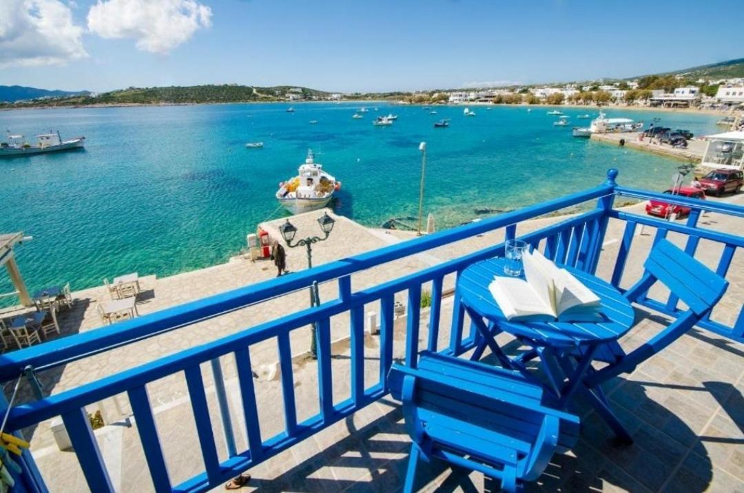 Angeliki Seaside Hotel Alikí 外观 照片