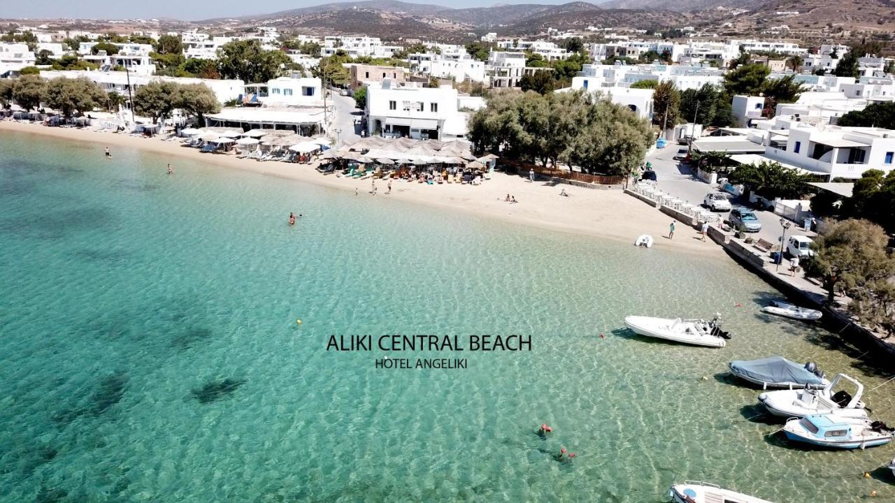 Angeliki Seaside Hotel Alikí 外观 照片