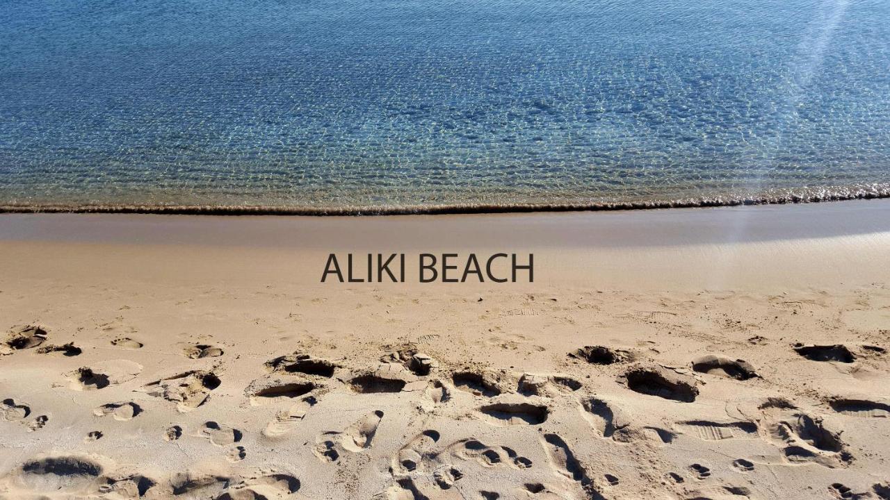 Angeliki Seaside Hotel Alikí 外观 照片
