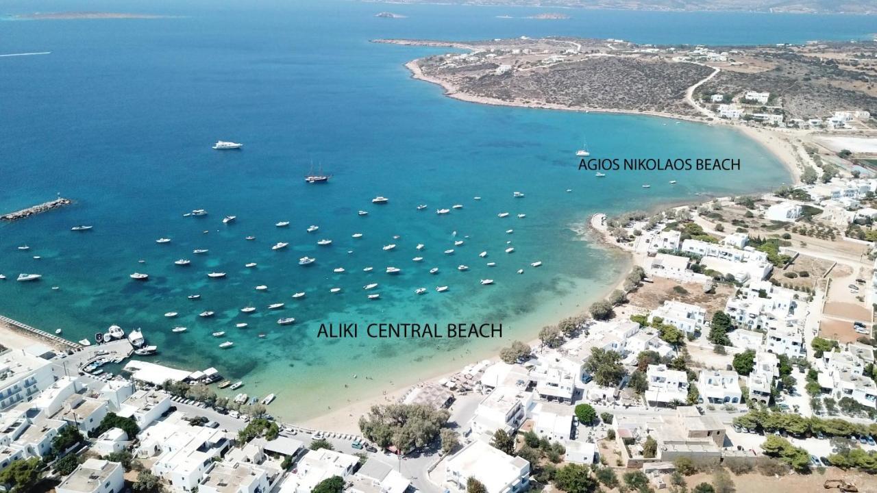 Angeliki Seaside Hotel Alikí 外观 照片